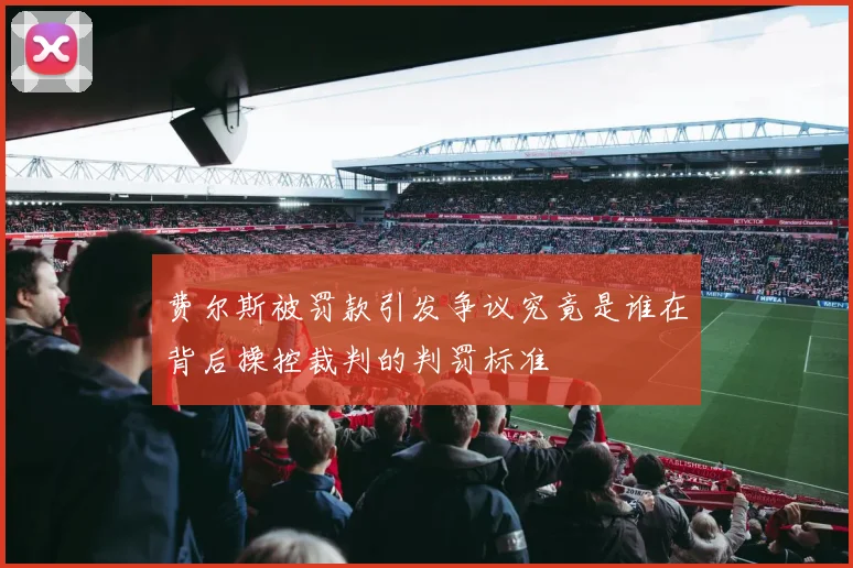费尔斯被罚款引发争议究竟是谁在背后操控裁判的判罚标准